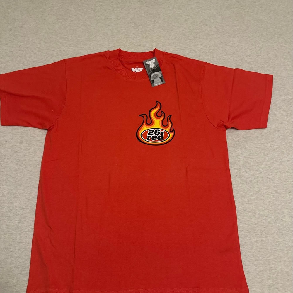 Fiery Red‎ Short Sleeve Tee